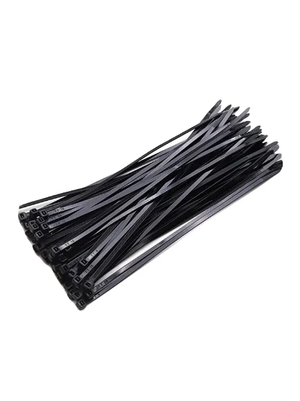 4,8x400 mm Siyah Plastik Kelepçe - Bamek