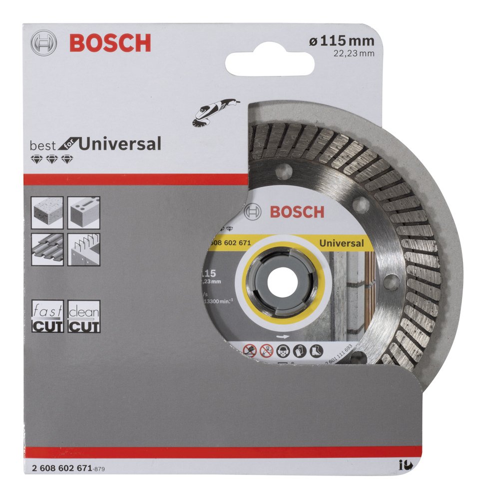 Bosch Best for Universal Turbo 115 mm