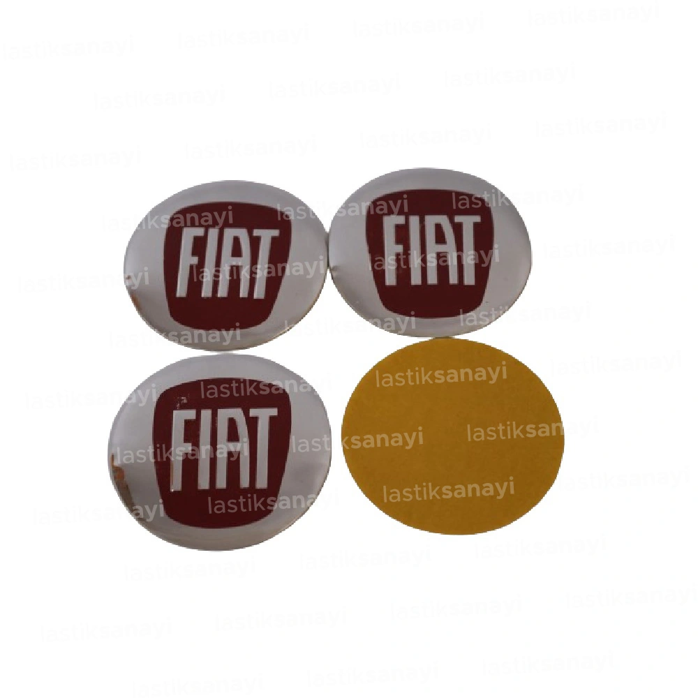Fiat Jant Göbeği Stickerı 56 mm. 