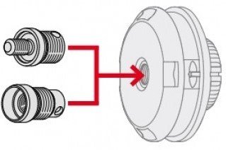Kendinden Sarmalı Misina Başlığı 130mm (Oleo-Mac 63129008)