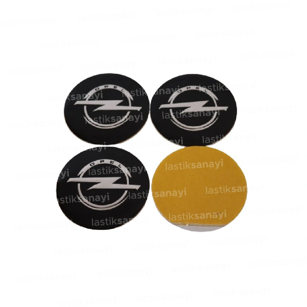 Opel Jant Göbeği Stickerı 56 mm.