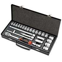 1/2” 25 Parça 12 Köşe Inch Lokma Takımı Retta RLT2504