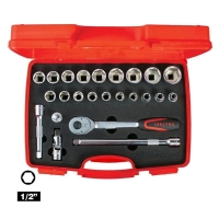 İzeltaş 1113002024 1/2” Altı Köşe Lokma Anahtar Takımı (24 Parça)