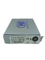 10 Gram Aluminyum Çakma Balans Kurşunu WB (100 Adet)