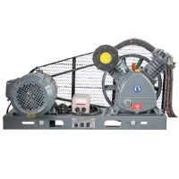 12 Bar Döküm Kompresör Kafası ve 380 V 4 Kw Motor Seti