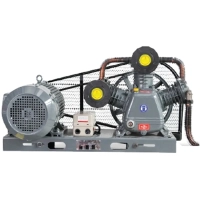 12 Bar Döküm Kompresör Kafası ve 380 V 7.5 Kw Motor Seti