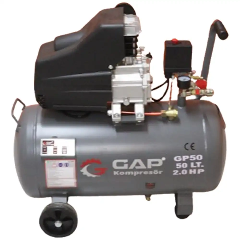 50 Litre Kompresör - 8 Bar - 2 HP | Lastiksanayi