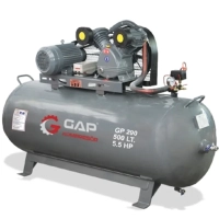 500 Litre Kompresör 8 Bar 5.5 Hp