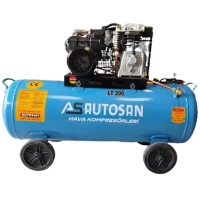 8 Bar 220 Volt 200 Litre Kompresör İtalyan Kafa