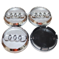 Audi Jant Göbek Kapağı Gri 60x56mm