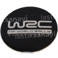 Fia World Rally Jant Göbeği Stickerı 56 mm. (4 Adet)