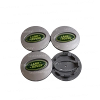 Land Rover Çelik Jant Göbeği 63x50 mm. Gri (4 Adet)