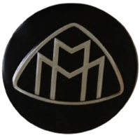 Maybach Jant Göbeği Sticker 56 mm. (4 Adet)