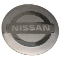 Nissan Gri Jant Göbeği Sticker 56 mm. (4 Adet)