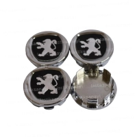 Peugeot Çelik Jant Göbeği 49x43 mm. (4 Adet)