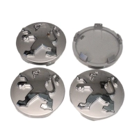 Peugeot Gri Jant Göbeği 60 x 58 mm . (4 Adet)