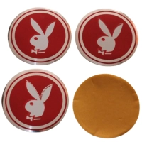 Playboy Jant Göbeği Logosu 56 mm. (4 Adet)
