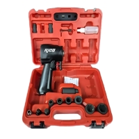 Rico 022-Rc4085 1/2 3/8 Mini Havalı Somun Sıkma 800 Nm