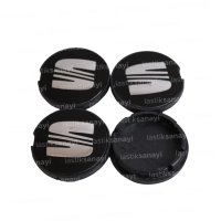Seat Çelik Jant Göbeği 56x52 mm. (4 Adet)