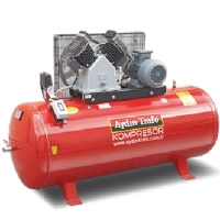 Tek Kademe Aydın Trafo Kompresör 380 Volt 8 Bar 530 Litre 5.5 kW
