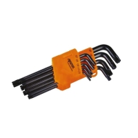 Rico 9 Parça Vakumlu Allen Torx Uzun
