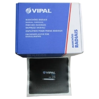 Vipal Rac 25 Lastik Yaması 125X115 mm (10 Adet)
